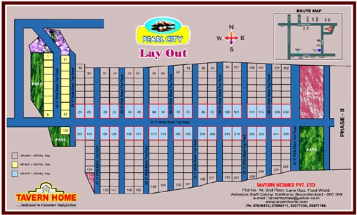 Pearl city layout